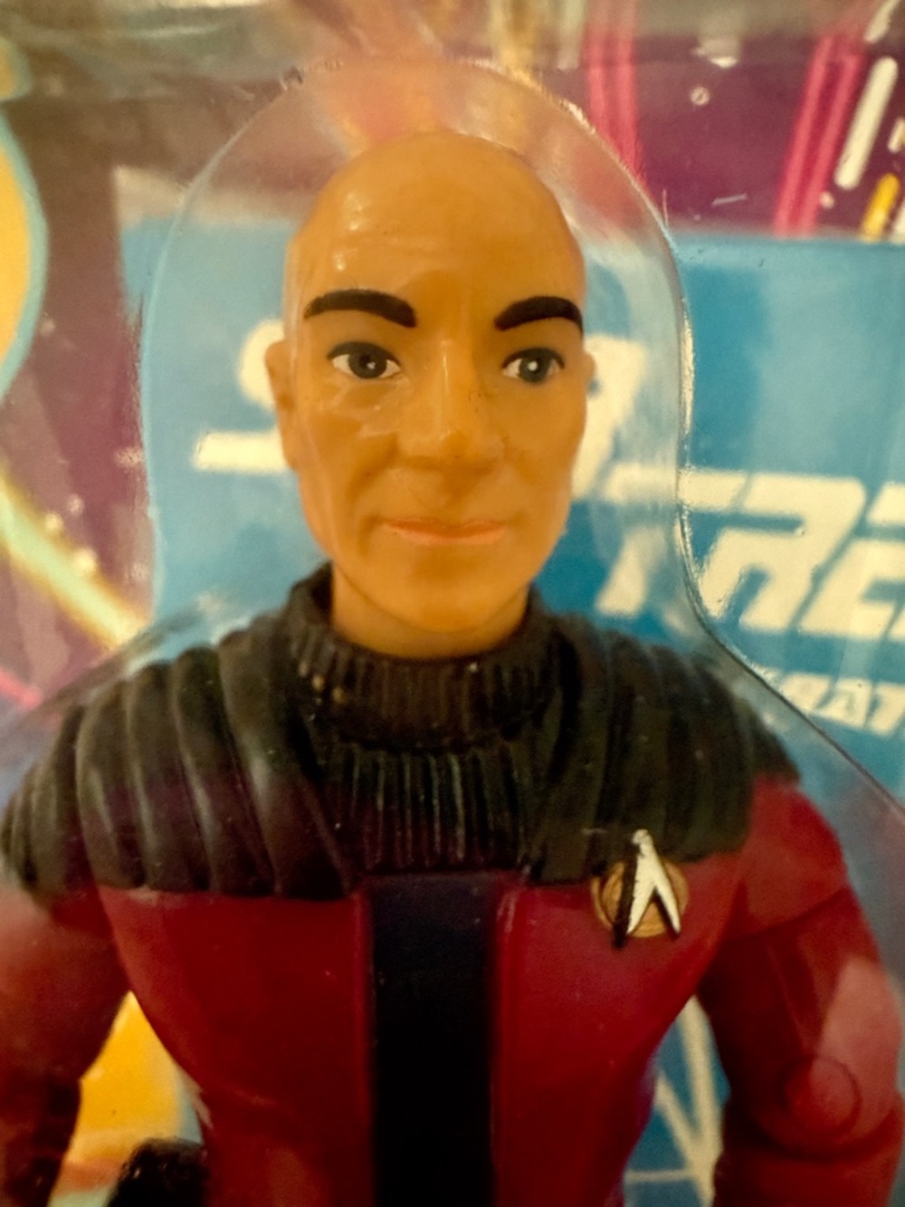 1992 Star Trek TNG Captain Jean-Luc Picard Commander of the Enterprise Figure